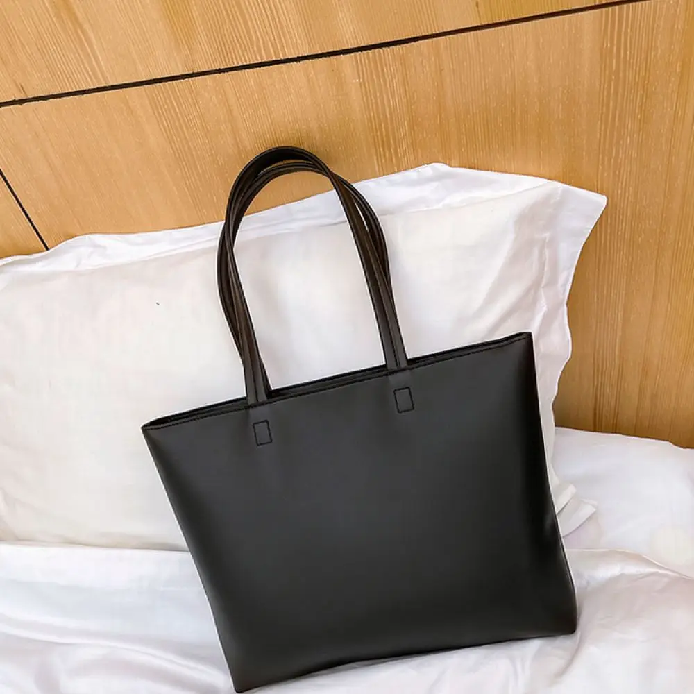 Fashion Tote Bag For HANMAPLE Women Large Capacity Shoulder Handbag Retro Casual Commuter Purse Simple Daily Carry All