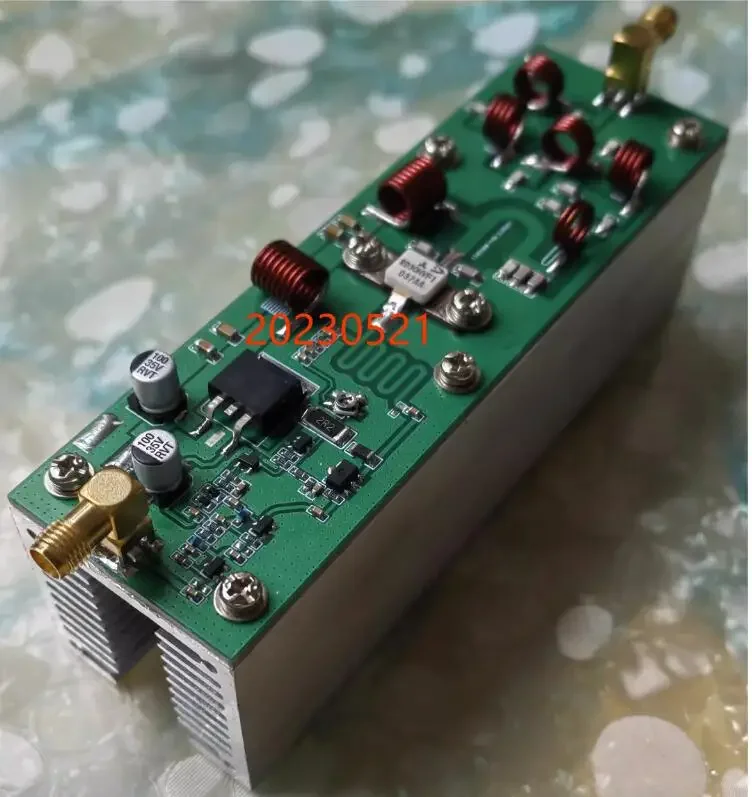 30W wzmacniacz nadajnika FM Radio 87MHZ-108MHZ wzmacniacz mocy + radiator