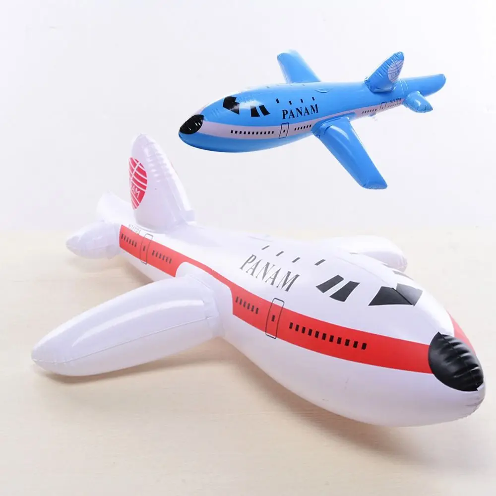 2Pcs Inflatable Airplane Float Airplane With Inflatable Tube For Outdoor Fun Inflatable Toy Classic Toy For Kids Birthday Gift