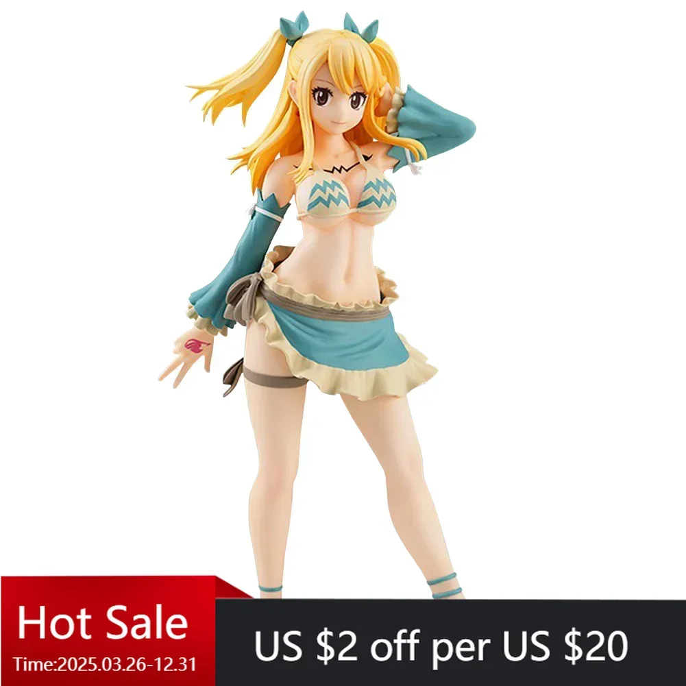 

Anime Character Lucy Heartfilia Sexy Girl Standing Standing Posture Car Desktop Ornament Home Craft Small Figurines & Miniatures