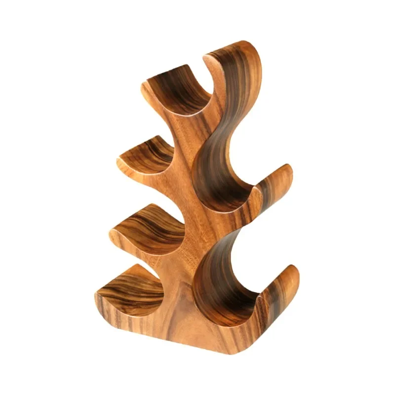 

Countertop Decorations Wooden Wine Rack For Barware Tabletop Home Wall Restaurant Wine Store Wood Wine Racks