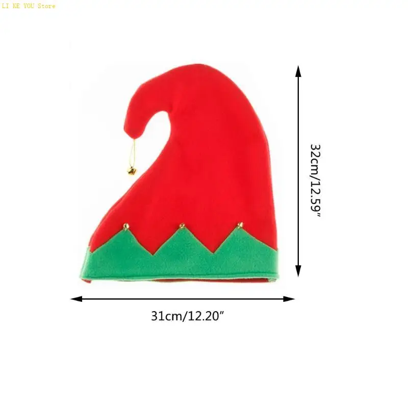 W3JE Metal Ornamentou Elf Hat no Unisex deve ter acessórios para festivais