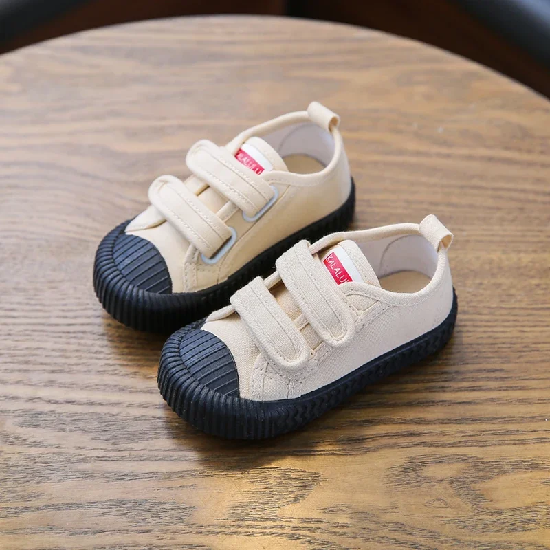 Spring Infant Toddler Shoes Baby Girls Boys Canvas Shoes Soft Bottom Non-slip Outdoor Children Casual Shoes Kids Sneakers