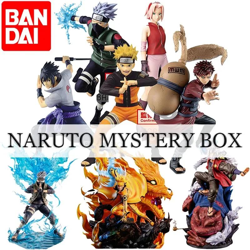 

15-30 Cm Naruto Anime Figure Kakashi Sasuke Blind Box Lucky Box Figure Mystery Box Anime Best Gift