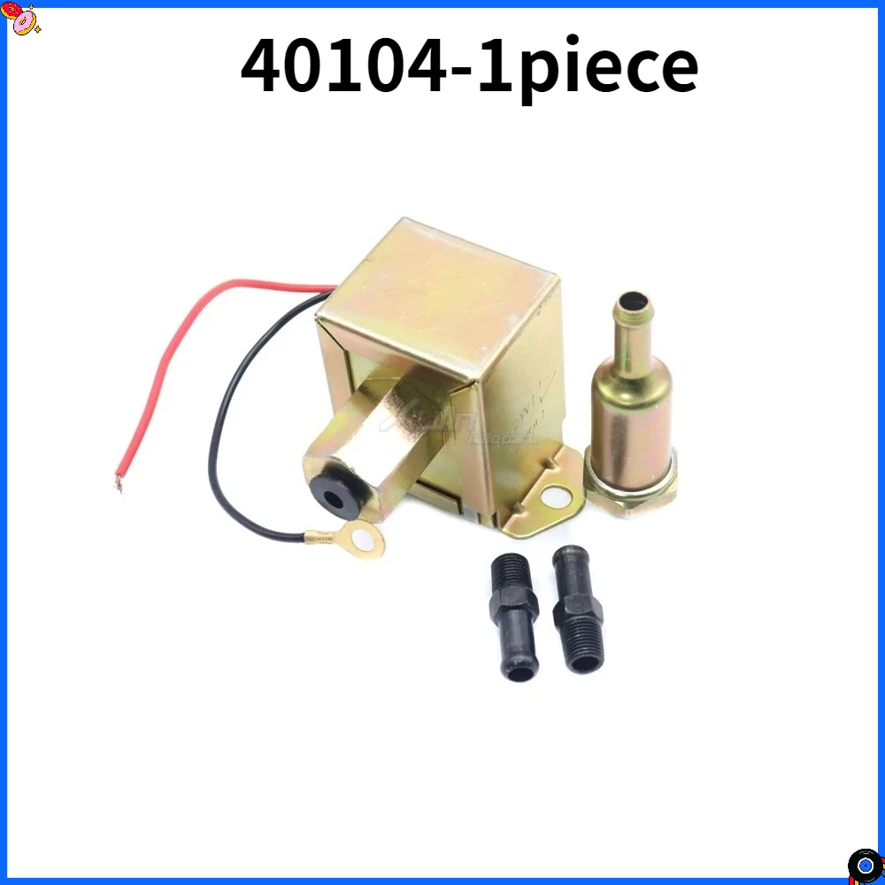 

40104 40106 40107 P502 12 В дизельный бензиновый граненый красный верхний квадратный электрический топливный насос для карбюратора, оснащенный автомобилем, фургоном, внедорожником, легким грузовиком