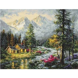 6636 Cross Stitch Kits Cross-stitch Kit Embroidery Threads For Embroidery Set Christmas Crafts For Adults Embroidery Needles DIY