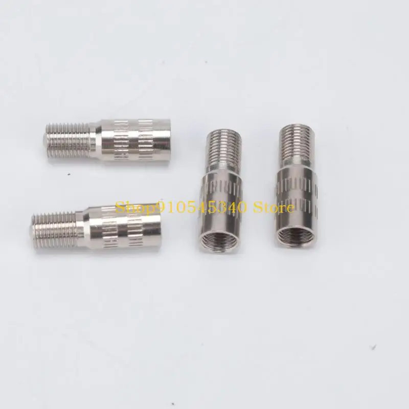 U2JA 4 Tire Stem Extensions with Textured Grip Sections for Handling