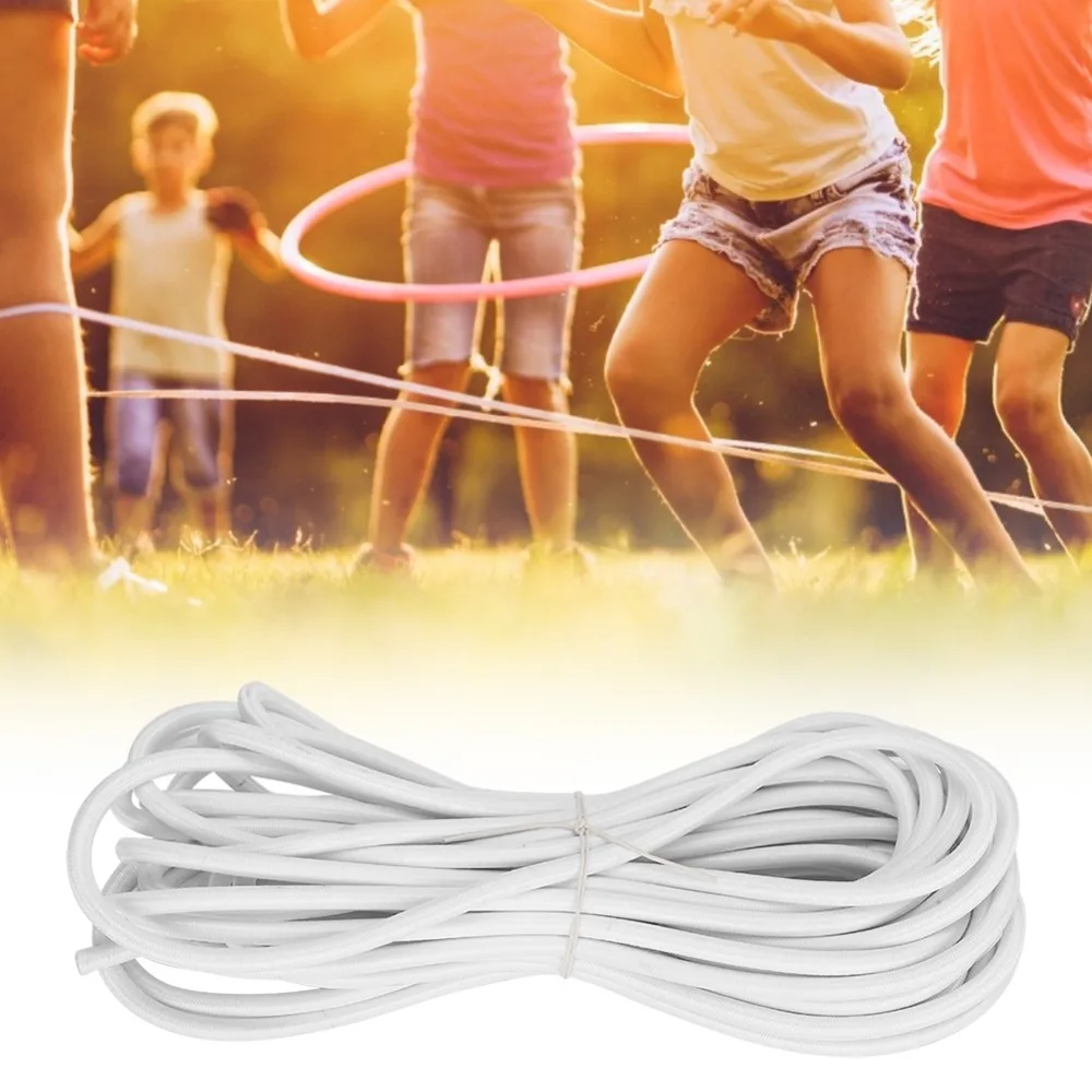 Practical 6mm 10m Elastic Bungee Cord Multipurpose Flexible Round Elastic Rope Shock Cord Tie Down DIY