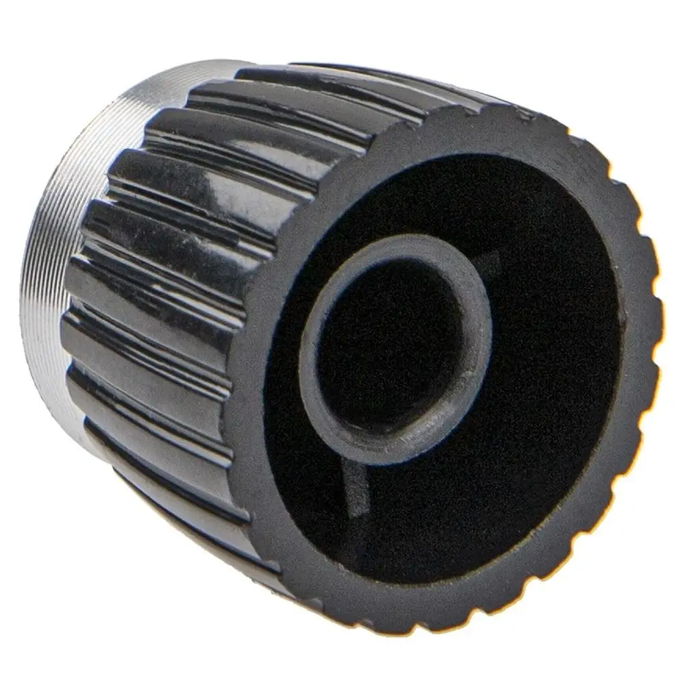 5Pcs 20x16mm Guitar AMP Pointer Knob Cap Plastic Heat Resistance Amplifier Knob Replacement Set Screw Fixed Effect Pedal Knob