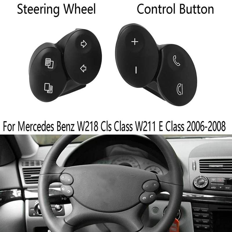 

Кнопка управления переключателем рулевого колеса для Mercedes Benz W218 Cls Class W211 E Class 2006-2008, замена