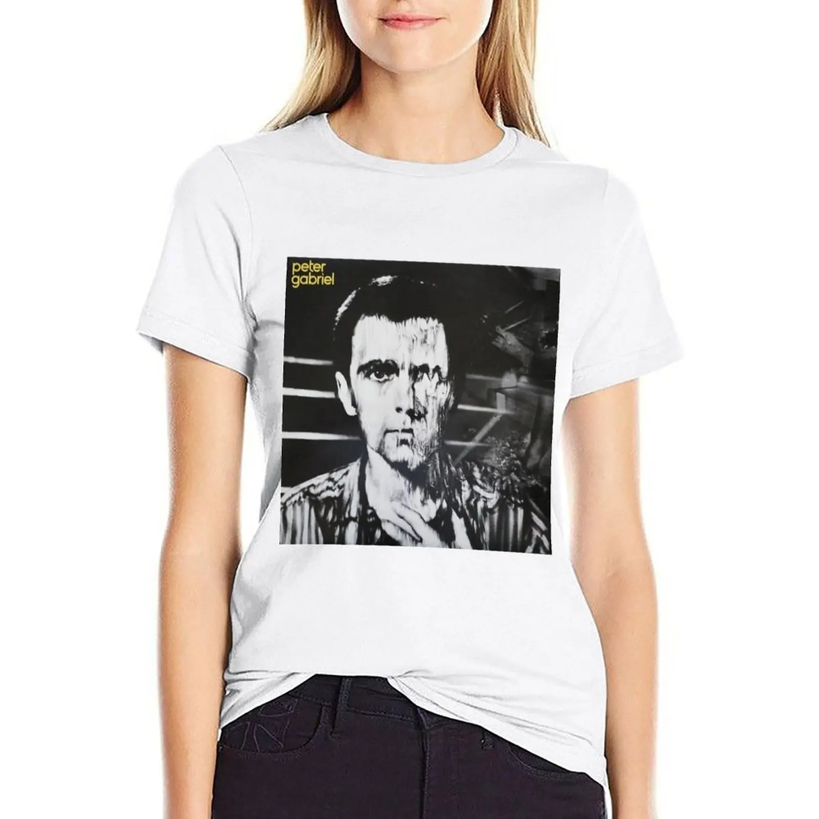 

Peter Gabriel T-shirt lady clothes female funny t shirts for Women