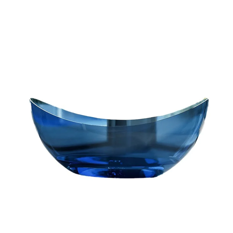 

Прозрачная смоляная ванна в форме луны, отель, проживание в семье, домашний цветной кристалл