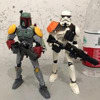 Star Wars Imperial Stormtrooper Phasma Darth Vader General Grievous Obi-Wan Kenobi Model Doll Action Figure Birthday Gift