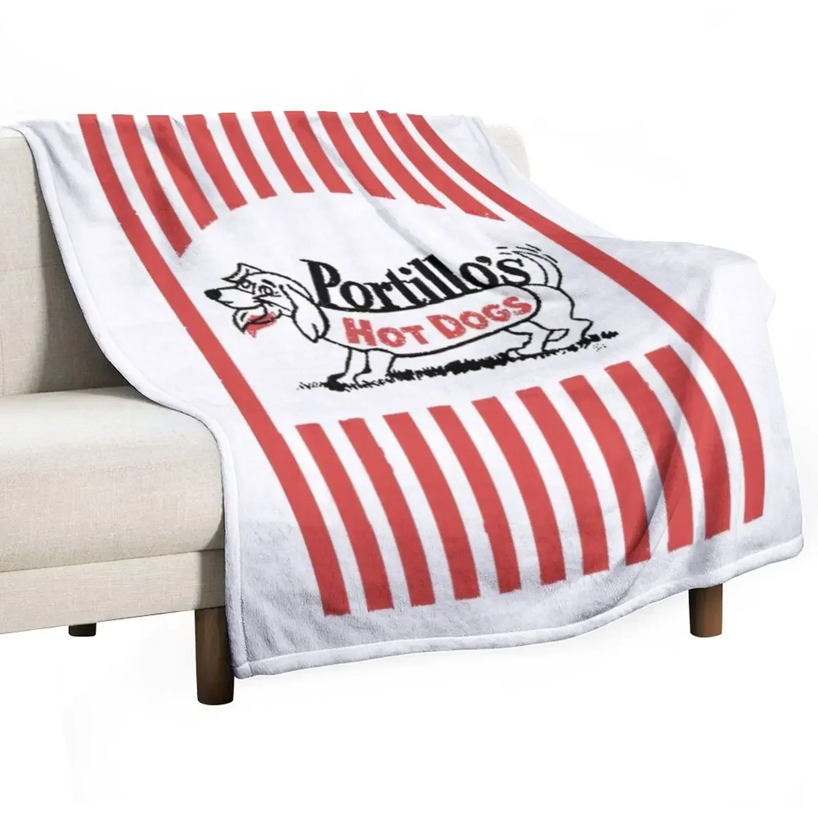 

Portillo's 02 Throw Blanket Weighted warm for winter Sofa Luxury St Blankets