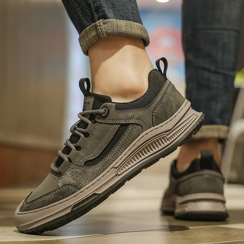 

Повседневная мужская обувь для досок. Удобные и универсальные модные стили. Уличная прогулка. Повседневная молодежная обувь высокого качества. Спортивная обувь.