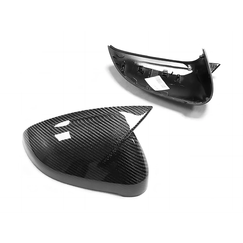 

Replacement Rearview Side Mirror Covers Cap For Audi 17-23 B9 A4 A4L S4 RS4 A5 A5L S5 RS5 M Carbon Fiber Shell No Blind Assist