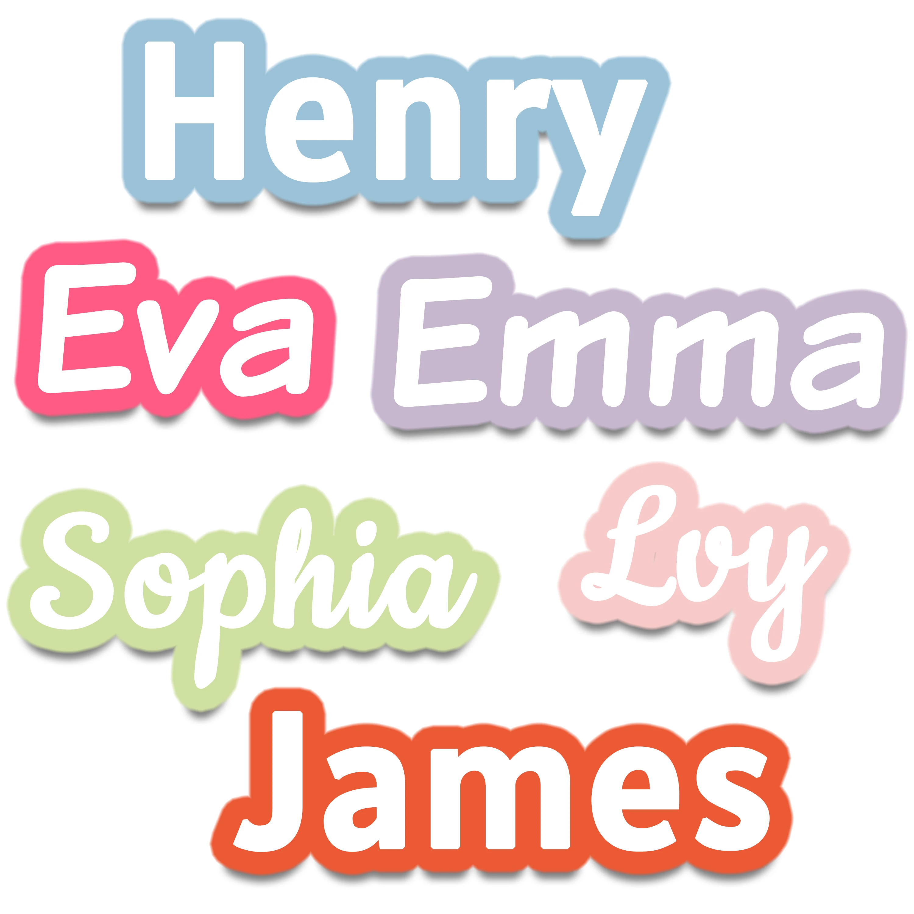 Custom Name Stickers for Water Bottles - Personalized Waterproof Vinyl Name Labels for Cups, Tumblers, Helmets, Laptop, Servers