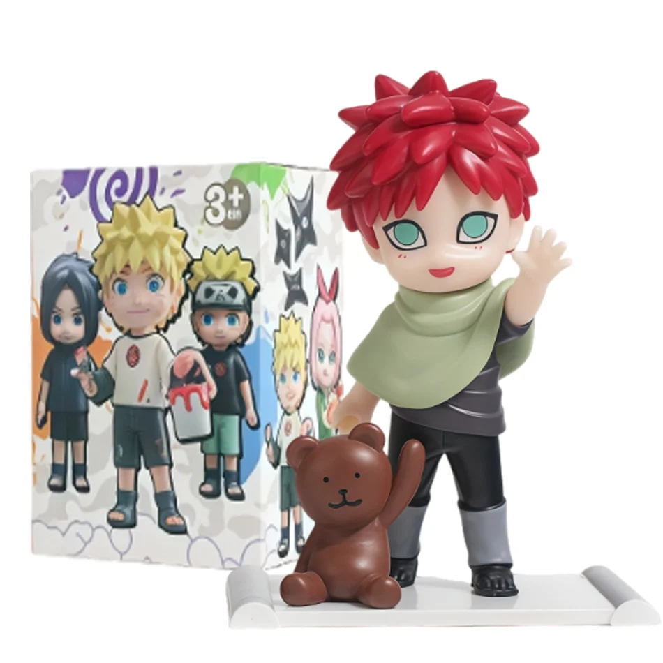 Blind Box Naruto Shippuden Childhood Series Uzumaki Naruto Q Version Guess Toys Bag Ornament Figurines Home Decor Desktop view 6