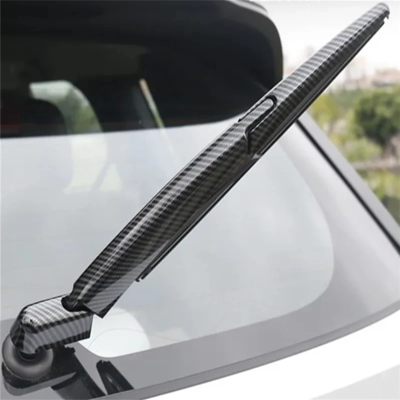 

WELKINRY For Nissan Pulsar C13 2014-2018 Tiida 3rd Gen ABS Chrome Car Tail Rear Window Windshield Windscreen Wiper Cover Trim