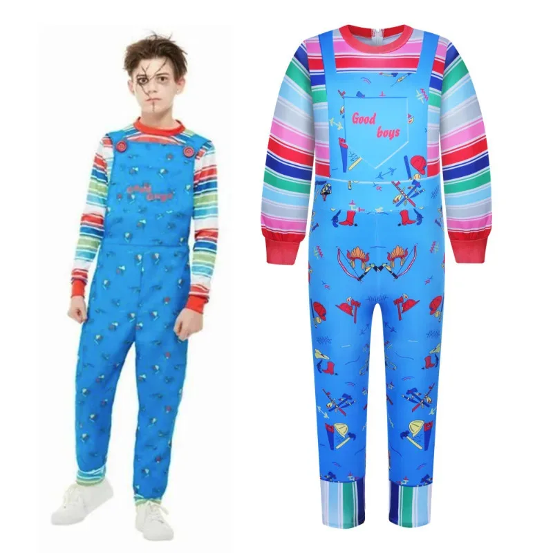 ฮาโลวีน Childs P-Play Chucky คอสเพลย์เจ้าสาวของ Chucky เครื่องแต่งกายสําหรับเด็กสาวตลกสยองขวัญน่ากลัว Carnival Party Xtmas เครื่องแต่งกาย