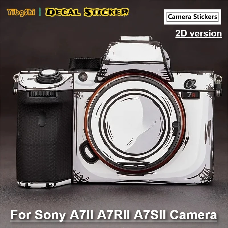 For Sony A7II A7RII A7SII 2D Version Camera Sticker Vinyl Wrap Film Coat A7M2 A7RM2 A7SM2 A7R2 A7S2 A7 II A7R A7S Mark 2 MarkII