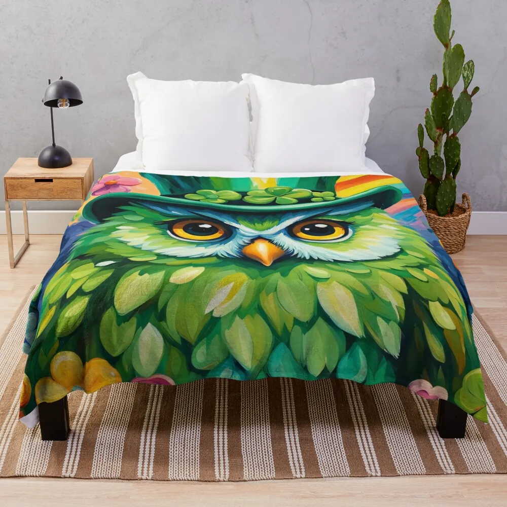 

Owl Throw Blanket Large Luxury Thicken Heavy Blankets