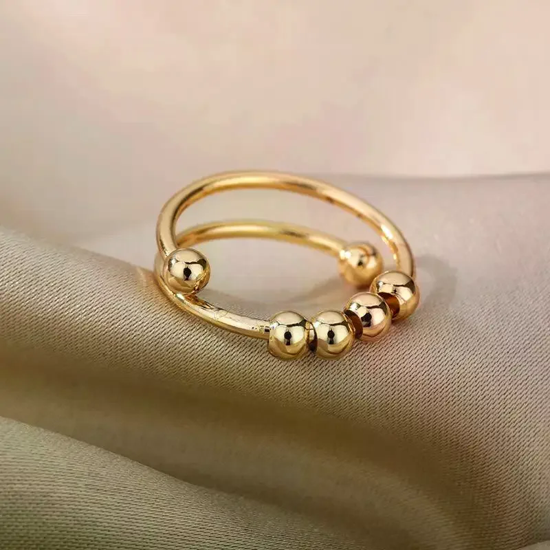 Тревожные-шарики-бусины-кольца-для-женщин-открытый-спиннер-регулируемое-кольцо-на-палец-нержавеющая-сталь-вращающиеся-свободно-антистрессовые-ювелирные-изделия-подарок