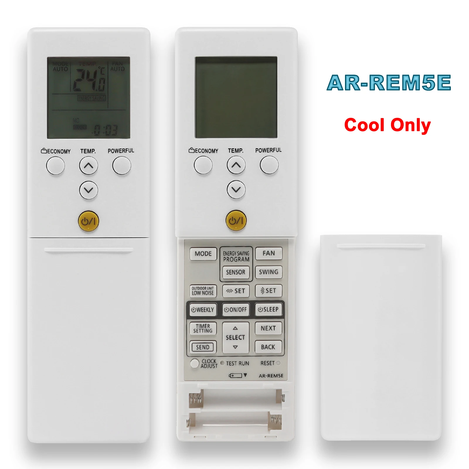 Télécommande de rechange compatible avec climatiseur Fujitsu (affichage en Fahrenheit et Celsius Télécommande de rechange compatible avec climatiseur Fujitsu (affichage en Fahrenheit et Celsius