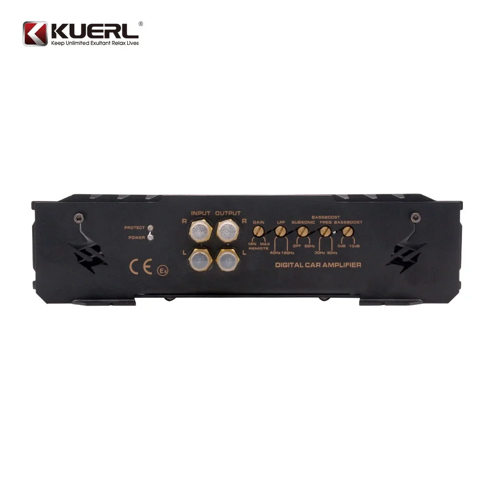 2025 top Kuer New Trend K-1000D Professional 12V High Power Car Audio Amplifier Class D Monoblock Car Amplifier