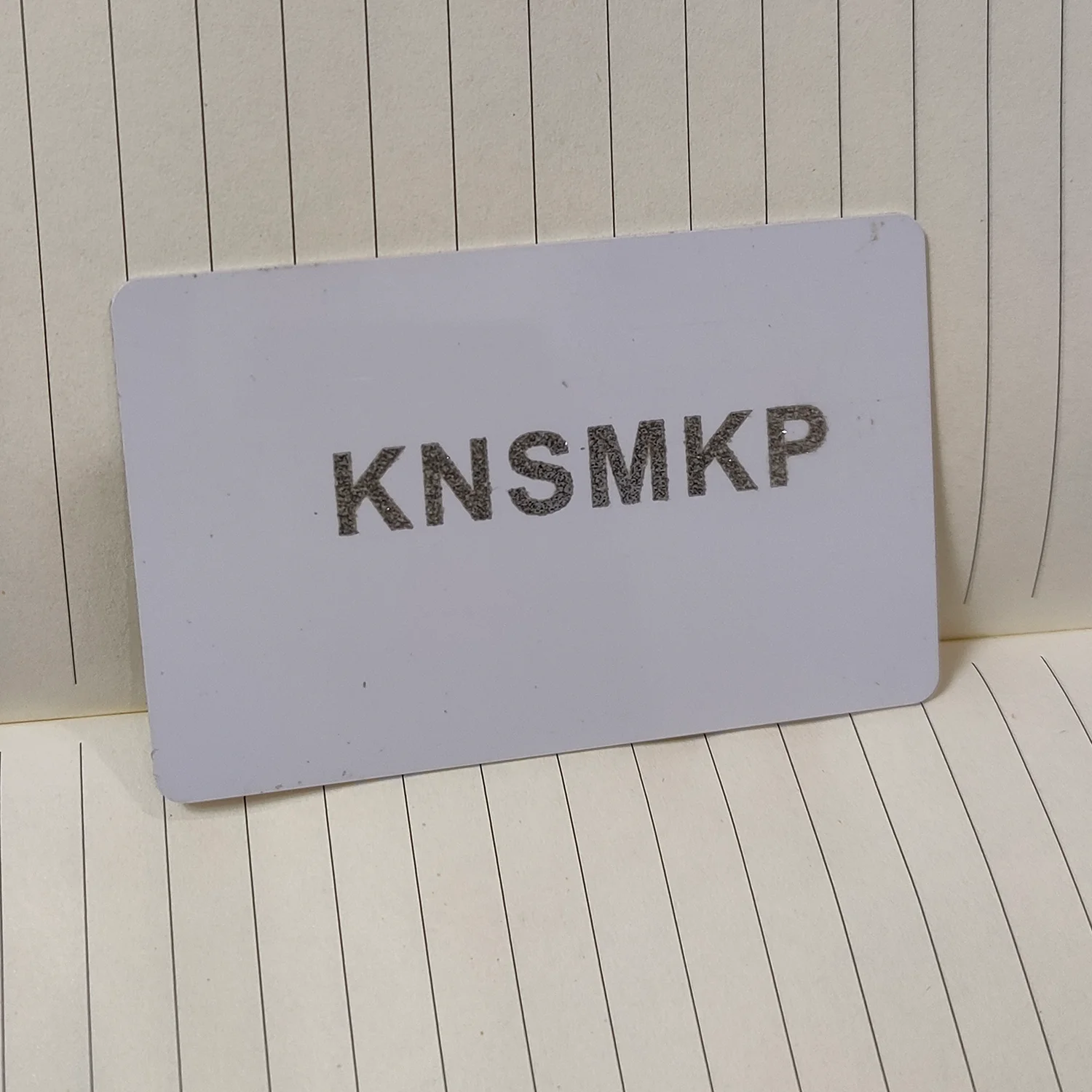 KNSMKP：85*54mm size Integrated circuit cards Waterproof and wear-resistant