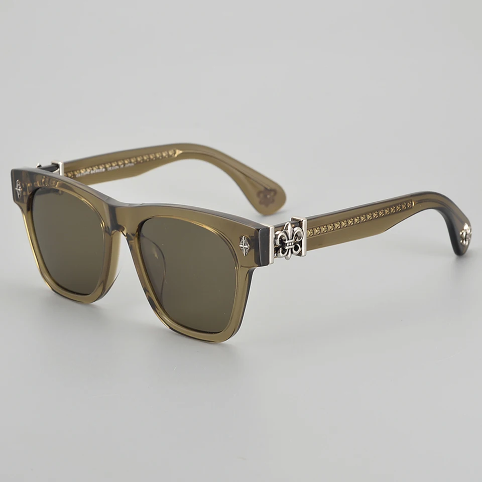 

New Luxury Brand Design Square Acetate Sunglasses High Quality Fashion Trend Outdoor Party for Men and Women UV400 Sun Glasses