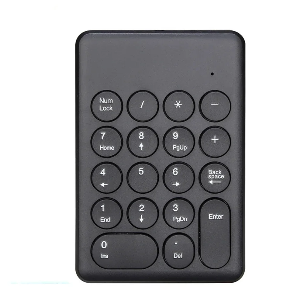 18 Keys USB Wired Numeric keypad Mini Number keycap Numpad 2.4G Wireless Keyboard for Laptop Desktop PC Computer Notbook