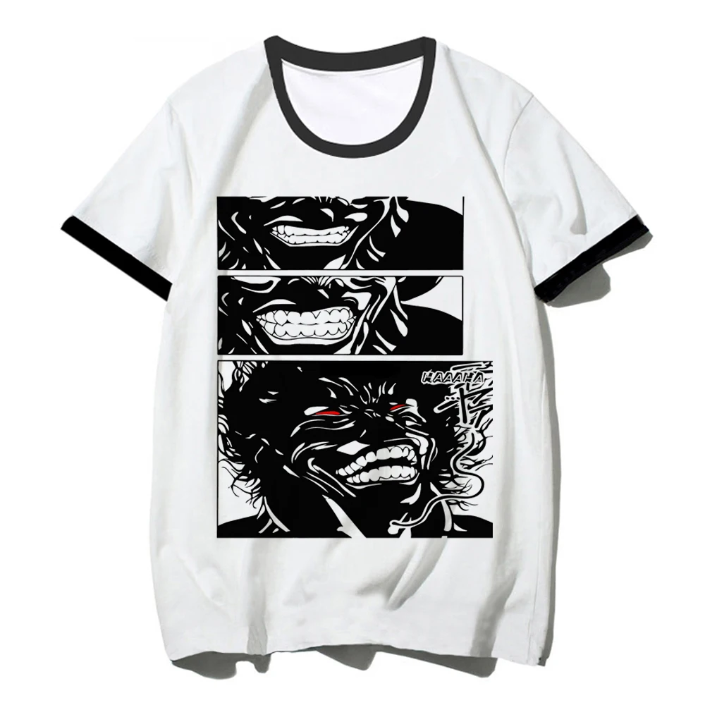 Yujiro Hanma Baki top women graphic funny t shirt female 2000s clothes