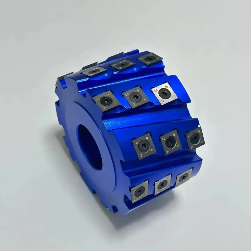 OEM Woodworking Planer Machine Reversible knives Shaft Helical Spiral Cutter Head