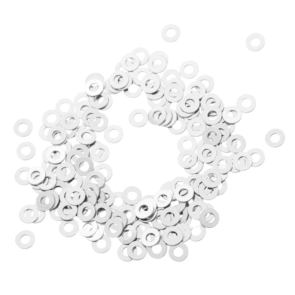 600 Pcs Glasses Eyeglass Flat Washers Frame Screw Replacement Eyeglasses Parts Repair Accessory