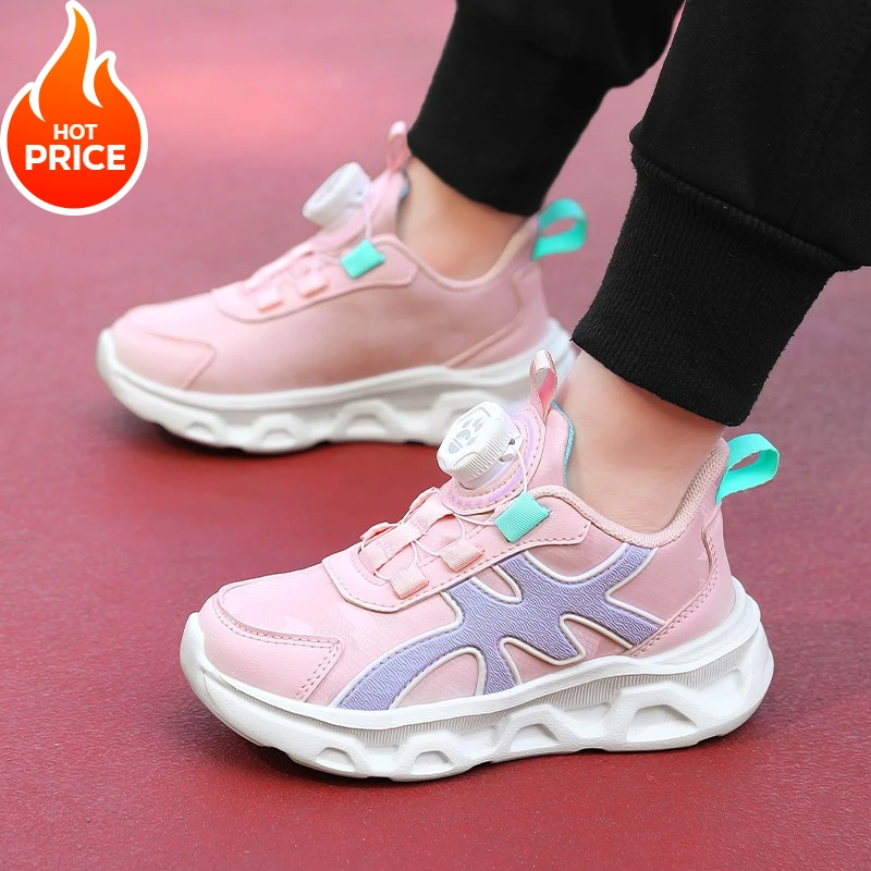 

Children Sneakers 2025 Autumn Casual Shoes for Boy Leather Comfortable High Quality Running Sports Kids Girls Flat Fashion Shoes