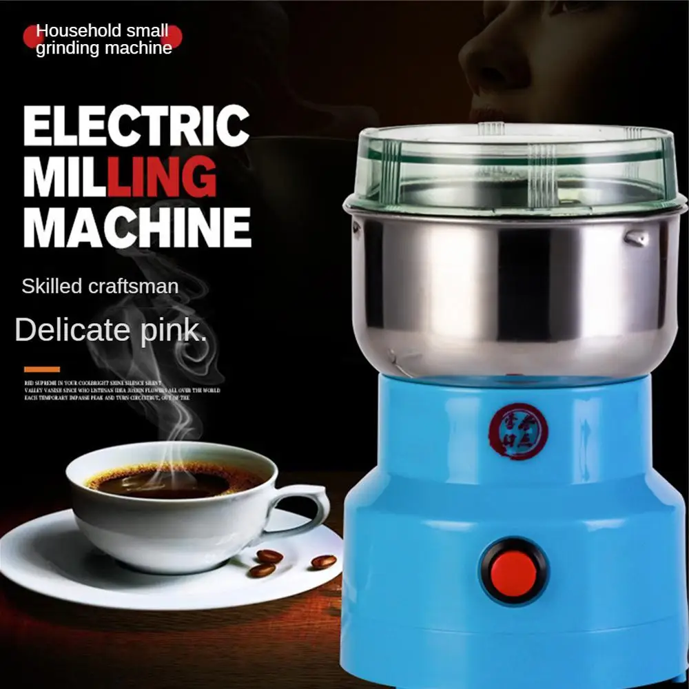 1/2PCS Electric Coffee Grinder Kitchen Cereal Nuts Beans Spices Grains Machine Mini Electric Food Chopper Processor Mixer