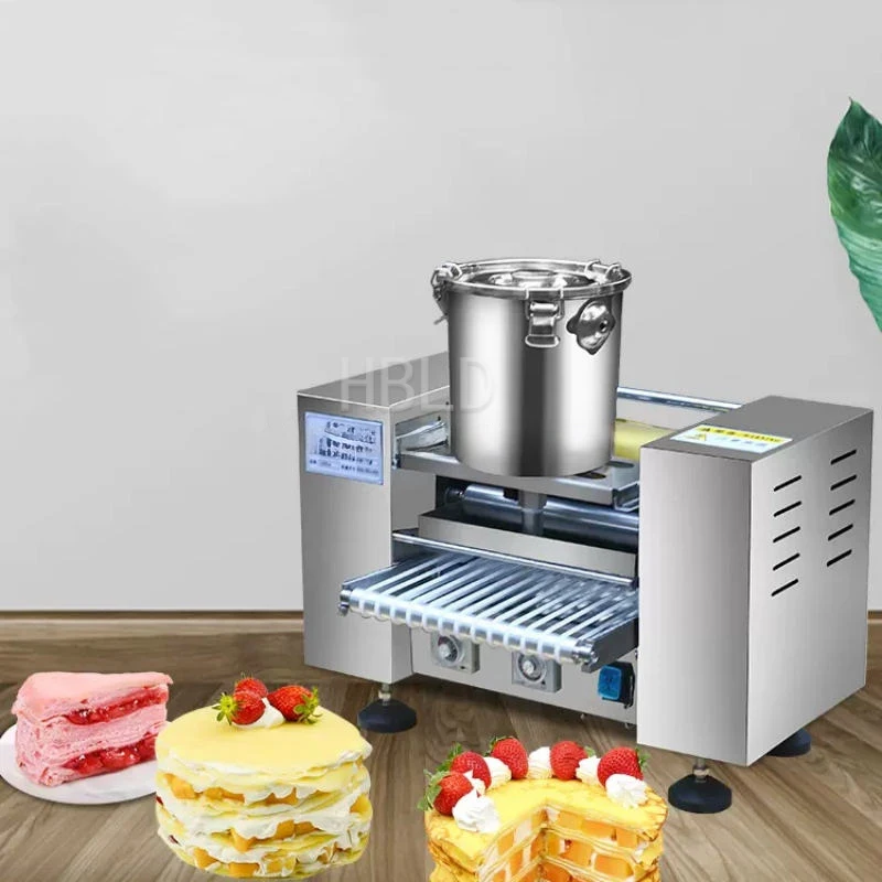 High Quality Stainless Steel Spring Coil Cake Layer Forming Machine for Thin Cake Production