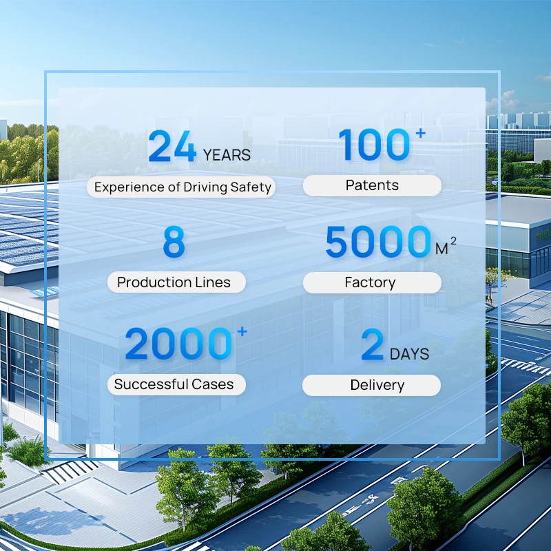 CareDrive IP67 sistema de evitación de obstáculos impermeable Radar de onda ultrasónica para logística flota de vehículos seguridad conducción mo nitoring