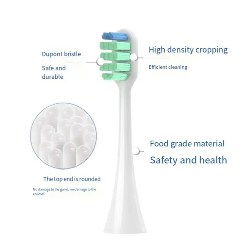 

Y22A-For EW-DC01 Panasonic Replacement Electric Tooth Brush Heads Easy Install Easy To Use White