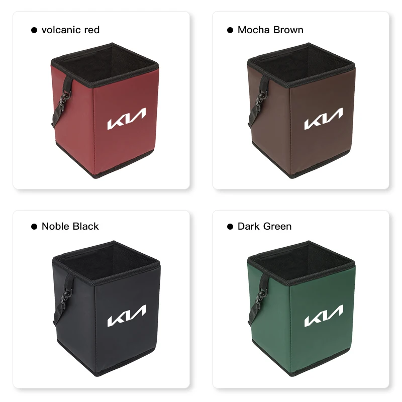 كيا سيارة صندوق تخزين القمامة متعدد الوظائف تنظيم حقيبة لكيا EV6 ستينغر ريو سورينتو بيكانتو Ceed Borrego Syros K4 K5 K8 K9 #5