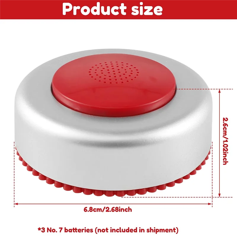 A74E-Remote Fart Machine With 50 Different Realistic Sounds Wireless Controlled Farting Toys With Remote Noise Maker Machine