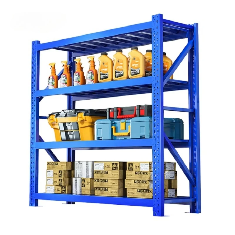 Industrial Metal Storage Shelf Rack Corrosion Protection Steel Warehouse Shelves for Garage Racking