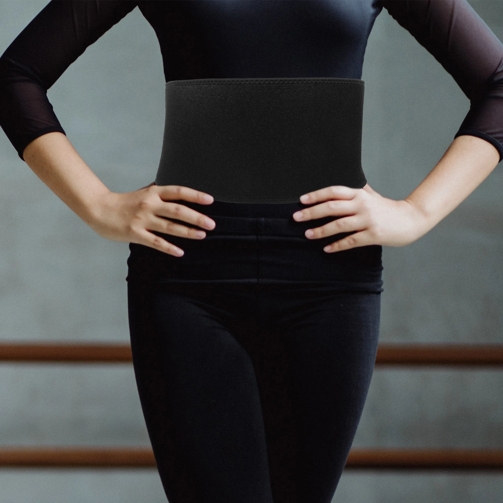 

Эластичный бандаж для спины, поддержка тренировок в тренажерном зале, резиновый спортивный триммер для поясницы для женщин и мужчин, фитнес, облегчение боли в нижней части, сколиоз, талия B