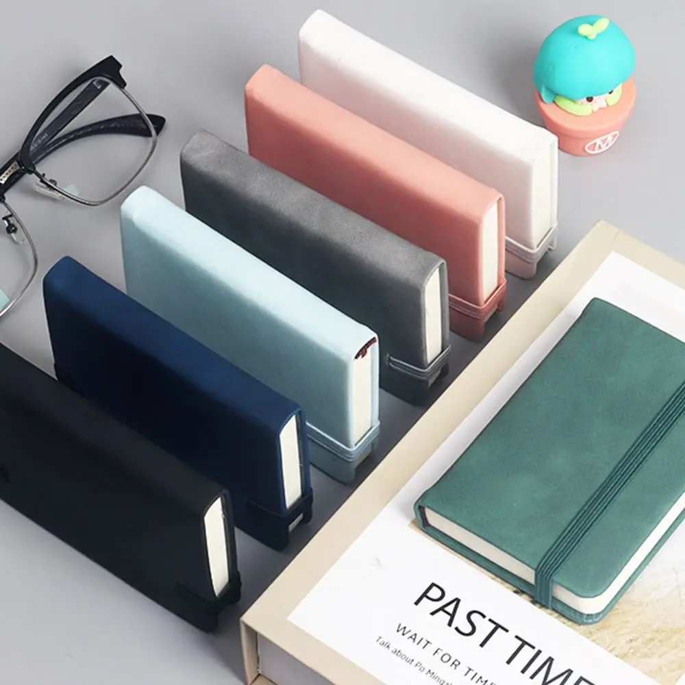 Retro Portable College Pocket Diary Book A7 Notebook Mini  Notebook Fruit Color Study Work Notebook Thick Leather Mini Word Book