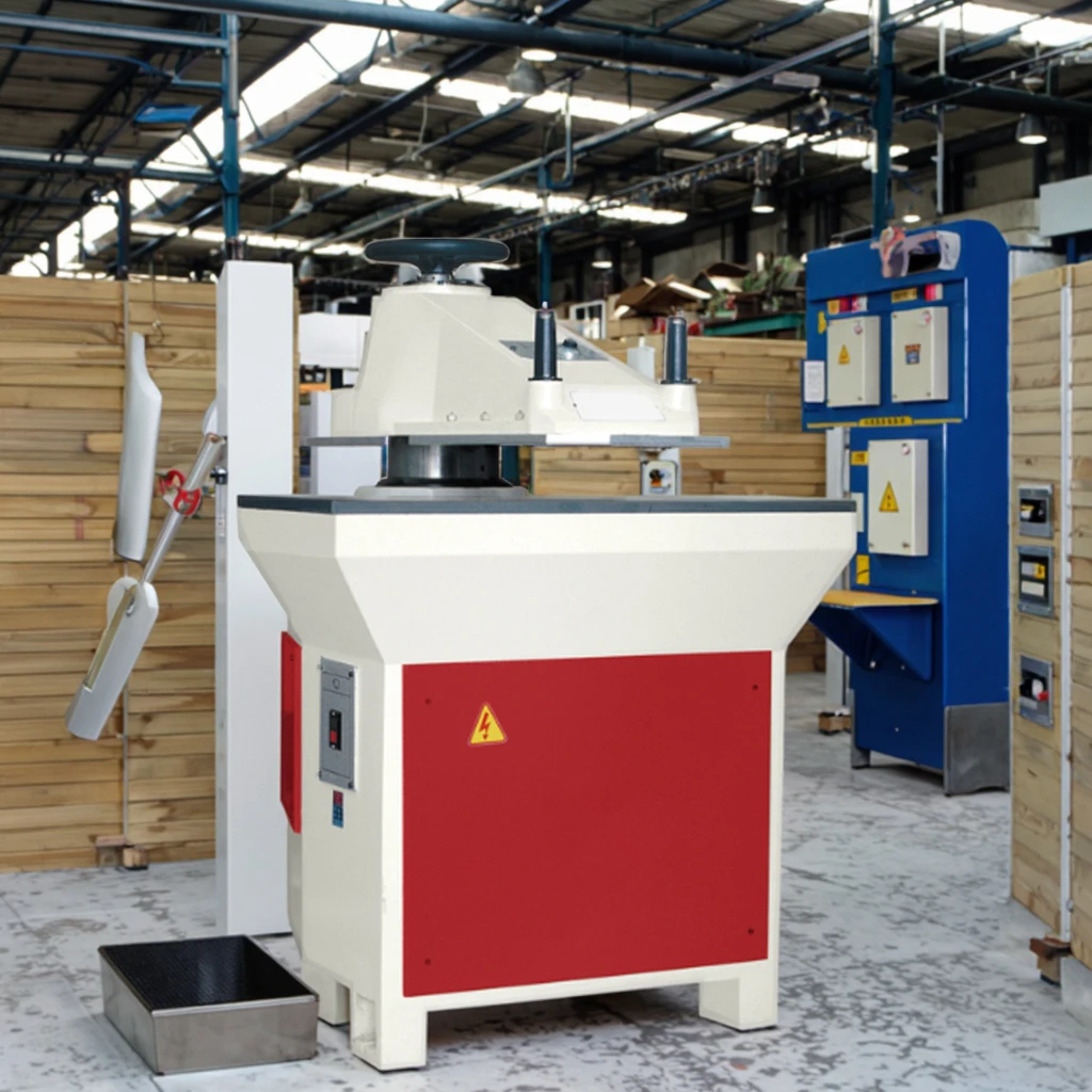 KZ-530-20 Hydraulic Swing Arm Cutting Machine 20T Shoe Making Equipment for Leather High Leather Cutting Machines - view 4