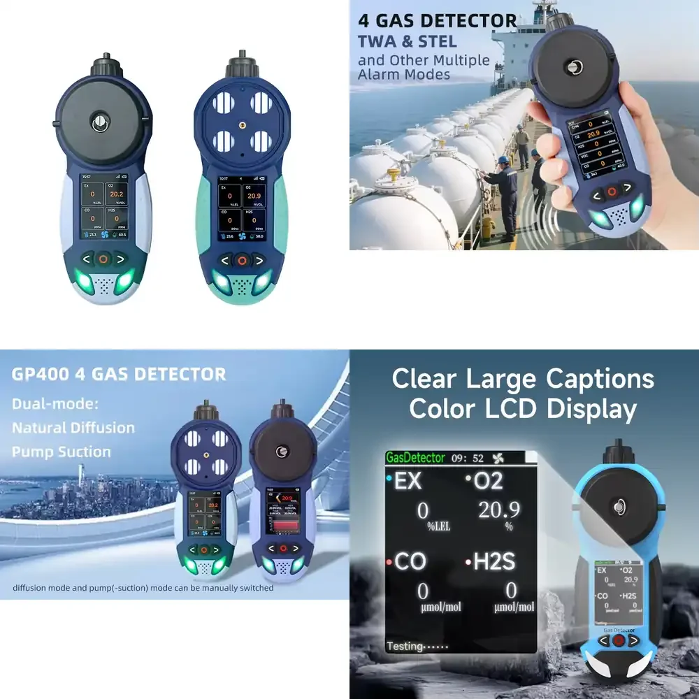 4-In-1 For O2 CO2 H…