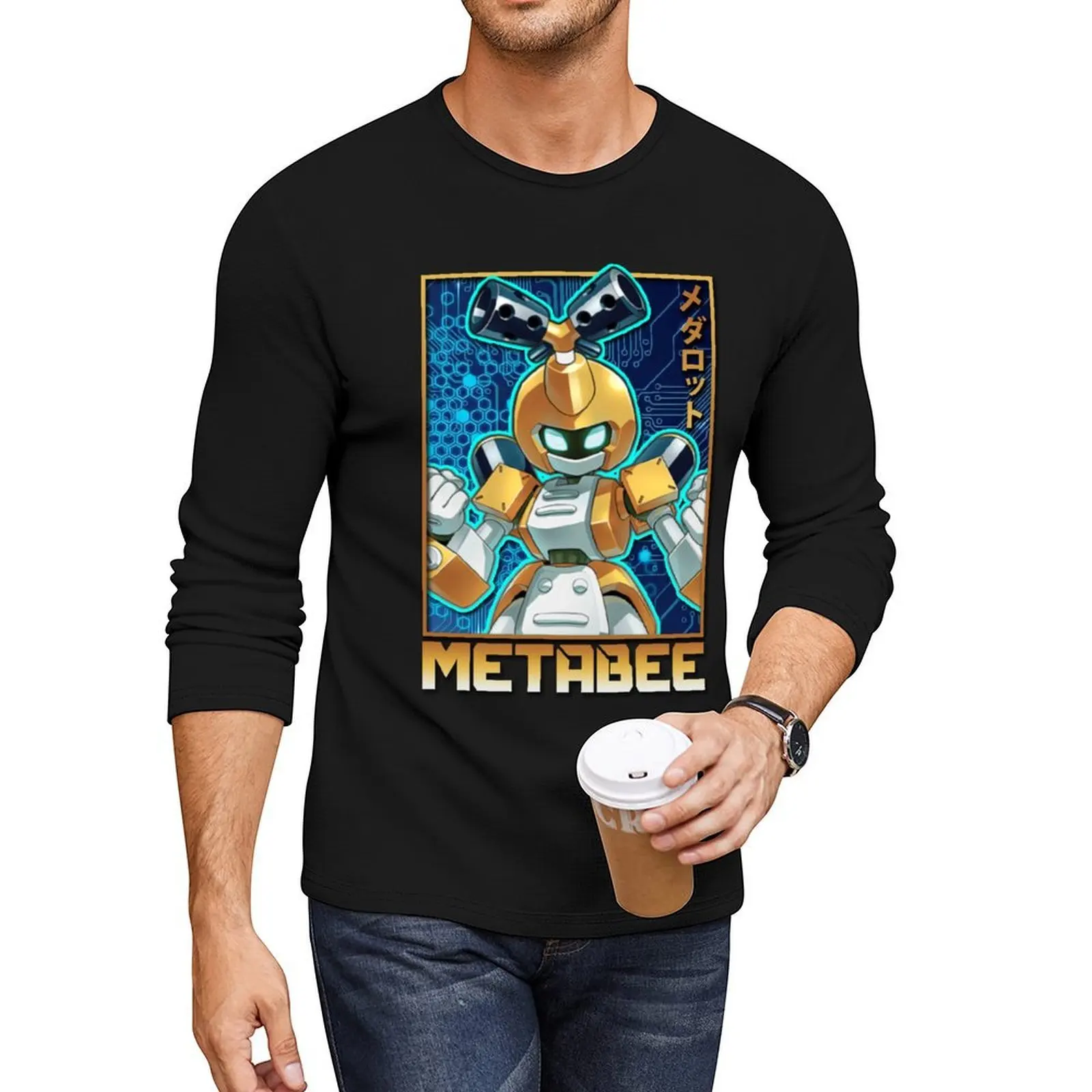 

Medabots - Metabee Long T-Shirt cute tops custom t shirts t shirt man funny t shirt mens shirts