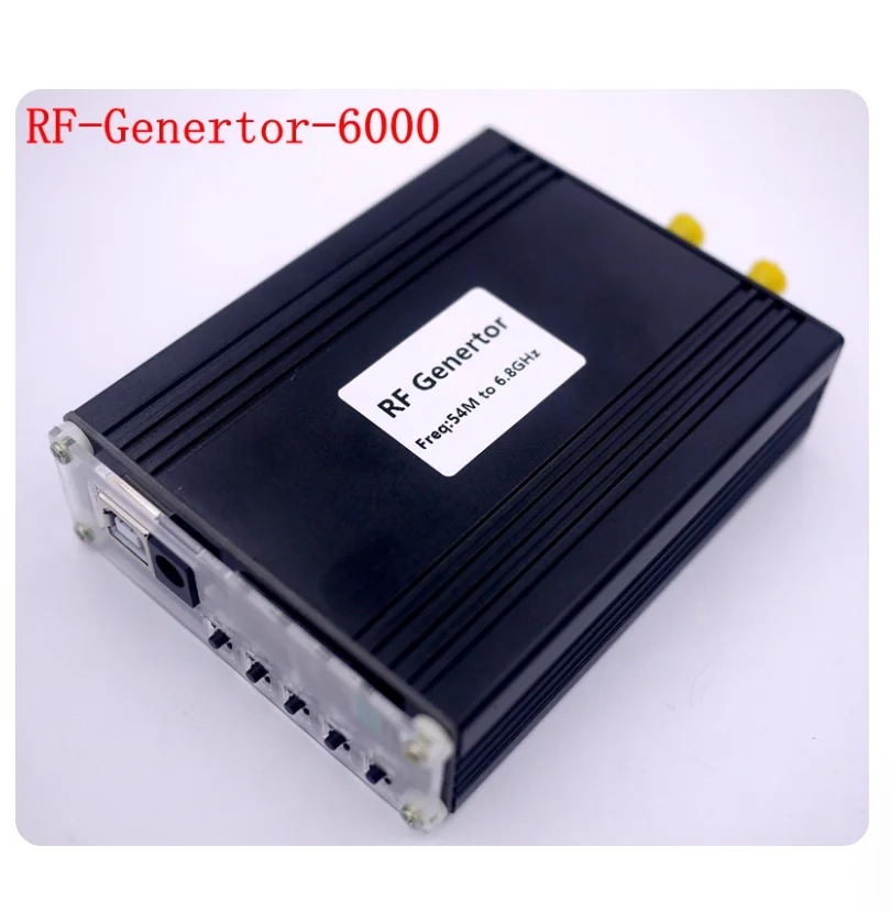 

ADF4355 module with shell OLED display RF signal source VCO microwave frequency synthesizer