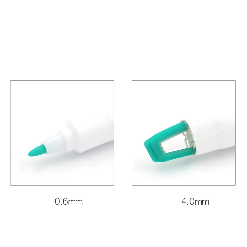 1pcs Uni Double Headed Highlighter PUS103T Transparent Japanese Marker Pen Student Learn Stationery Color Pen Visual Window image 4